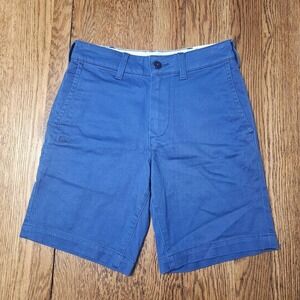 American Eagle Mens Blue Flex Workwear Slim Fit Shorts Size 26 NWT G39